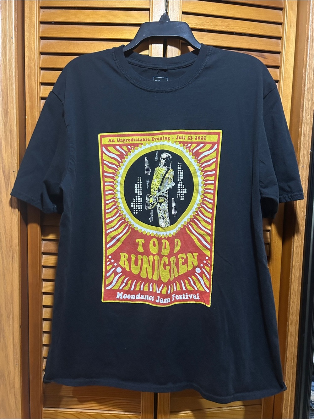 Rare Todd Rundgren Tee Shirt 2X Black Never Worn